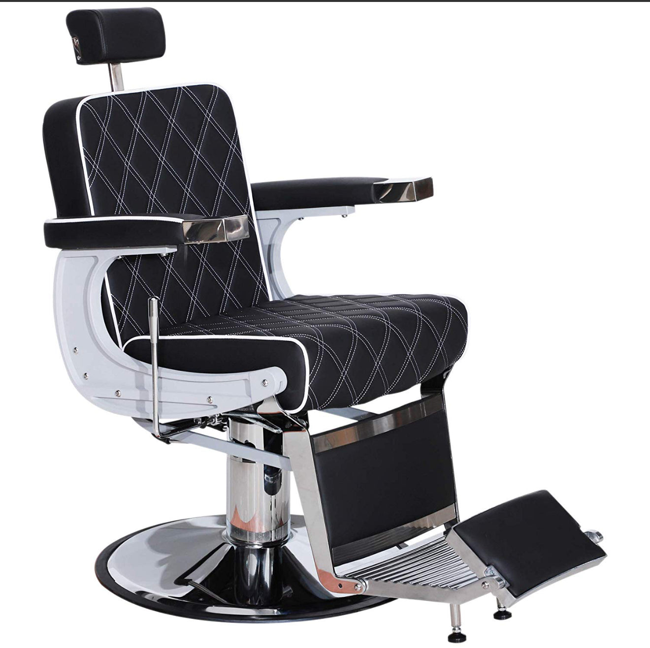 Ambassador Heavy Duty Barber Chair - Black Diamond